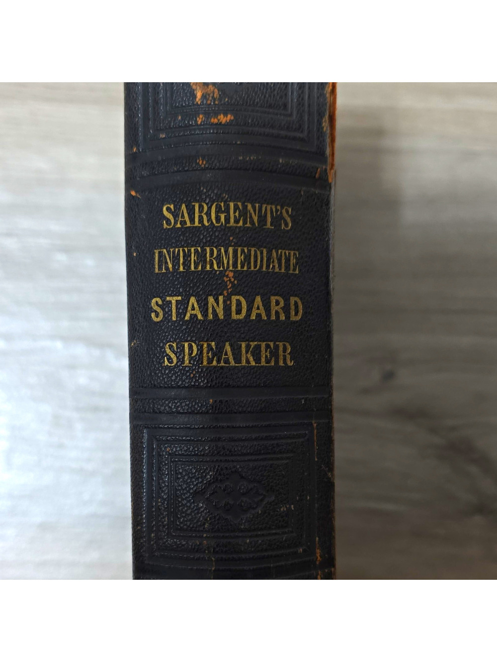 Sargent Sargent's Intermediate Standard Speaker Hardcover Public Speaking